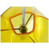 GloboStar® RINA 01308 Μοντέρνο Κρεμαστό Φωτιστικό Οροφής Μονόφωτο Γυάλινο Κίτρινο Διάφανο Μ20 x Π19 x Υ20cm - ledmania.gr
