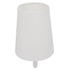 GloboStar® LYDFORD 01433 Μοντέρνο Φωτιστικό Τοίχου Απλίκα Μονόφωτο Λευκό με Μπέζ Ξύλο Μεταλλικό Φ20 x Y36cm - ledmania.gr