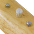 GloboStar® ALESSIA 01458 Μοντέρνο Φωτιστικό Τοίχου Απλίκα Μονόφωτο Λευκό με Ξύλινη Βάση και Διακόπτη ON/OFF Μεταλλικό Φ18 x Y29cm - ledmania.gr