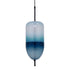 GloboStar® TEARDROP 01504 Μοντέρνο Κρεμαστό Φωτιστικό Οροφής Μονόφωτο Γυάλινο Τιρκουάζ Διάφανο Φ20 x Υ65cm - ledmania.gr