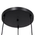 GloboStar® FIGURE 10001655 Μοντέρνο Κρεμαστό Παιδικό Φωτιστικό Οροφής Τρίφωτο 3 x E27 Μαύρο Μεταλλικό Φιγούρα Φ45 x Υ40cm - ledmania.gr