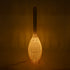 GloboStar® PARADIS 01845 Boho Επιδαπέδιο Φωτιστικό Μονόφωτο 1 x E27 AC220-240V IP20 - Φ40 x Υ150cm - Μπεζ Ξύλινο Ρατάν Πλέγμα - 5 Χρόνια Εγγύηση - ledmania.gr
