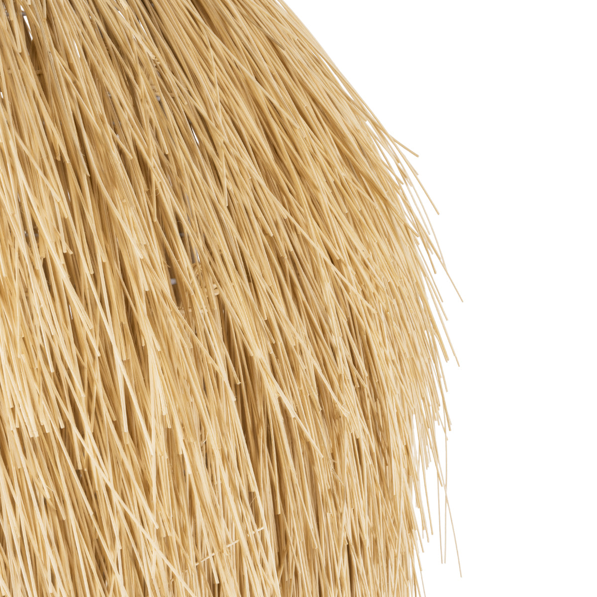 GloboStar® ARCHIPELAGO 01914 Boho Κρεμαστό Φωτιστικό Οροφής Μονόφωτο 1 x E27 AC220-240V IP20 - Φ120 x Υ140cm - Μπεζ Ξύλινο Πλέγμα - 5 Χρόνια Εγγύηση - ledmania.gr