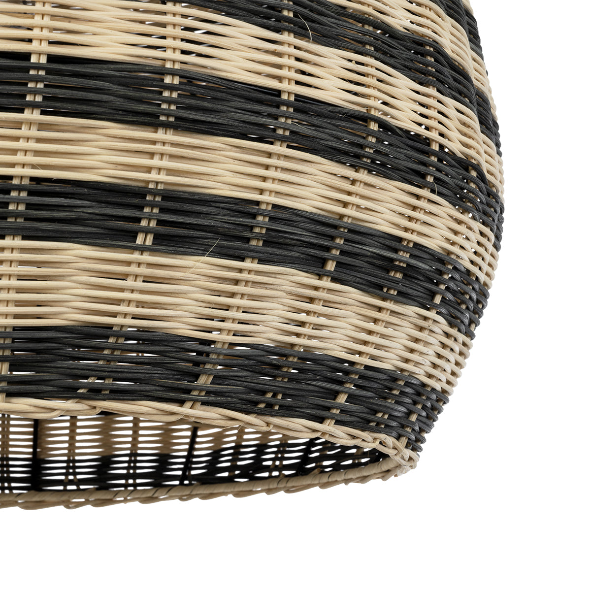 GloboStar® JAMAICA 01955 Boho Κρεμαστό Φωτιστικό Οροφής Μονόφωτο 1 x E27 AC220-240V IP20 - Φ60 x Υ60cm - Μπεζ - Χακί Ξύλινο Πλέγμα Καμπάνα - 5 Χρόνια Εγγύηση - ledmania.gr