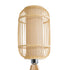 GloboStar® BODHI 01992 Boho Επιτραπέζιο Φωτιστικό Μονόφωτο 1 x E27 AC220-240V IP20 - Φ19 x Υ49cm - Μπεζ Ξύλινο Μπαμπού Πλέγμα - 5 Χρόνια Εγγύηση - ledmania.gr