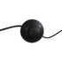 GloboStar® NERINA 02016 Boho Επιδαπέδιο Φωτιστικό Μονόφωτο 1 x E27 AC220-240V IP20 - Φ40 x Υ160cm - Μαύρο Μεταλλικό με Μπεζ Ρατάν Καπέλο Πλέγμα - 5 Χρόνια Εγγύηση - ledmania.gr
