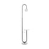 GloboStar® CORDELIA 02026 Μοντέρνο Επιδαπέδιο Φωτιστικό Τραπεζάκι Μονόφωτο 1 x E27 AC220-240V IP20 - Μ30 x Π38 x Υ180cm - Μαύρο με Λευκό Μεταλλικό & Γυάλινη Γαλακτερή Μπάλα - 5 Χρόνια Εγγύηση - ledmania.gr