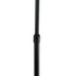 GloboStar® CORDELIA 02026 Μοντέρνο Επιδαπέδιο Φωτιστικό Τραπεζάκι Μονόφωτο 1 x E27 AC220-240V IP20 - Μ30 x Π38 x Υ180cm - Μαύρο με Λευκό Μεταλλικό & Γυάλινη Γαλακτερή Μπάλα - 5 Χρόνια Εγγύηση - ledmania.gr