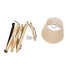 GloboStar® TALISHA 02028 Μοντέρνο Φωτιστικό Τοίχου - Απλίκα 1 x E27 AC 220-240V - Μ35-100 x Π15 x Υ36cm - Μπεζ Ξύλινο με Μπεζ Καπέλο - 5 Χρόνια Eγγύηση - ledmania.gr