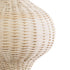GloboStar® ALADDIN 02050 Boho Επιδαπέδιο Φωτιστικό Μονόφωτο 1 x E27 AC220-240V IP20 - Φ40 x Υ120cm - Μπεζ Μπαμπού Πλέγμα - 5 Χρόνια Εγγύηση - ledmania.gr