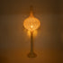 GloboStar® ALADDIN 02051 Boho Επιδαπέδιο Φωτιστικό Μονόφωτο 1 x E27 AC220-240V IP20 - Φ50 x Υ150cm - Μπεζ Μπαμπού Πλέγμα - 5 Χρόνια Εγγύηση - ledmania.gr