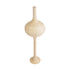 GloboStar® ALADDIN 02051 Boho Επιδαπέδιο Φωτιστικό Μονόφωτο 1 x E27 AC220-240V IP20 - Φ50 x Υ150cm - Μπεζ Μπαμπού Πλέγμα - 5 Χρόνια Εγγύηση - ledmania.gr