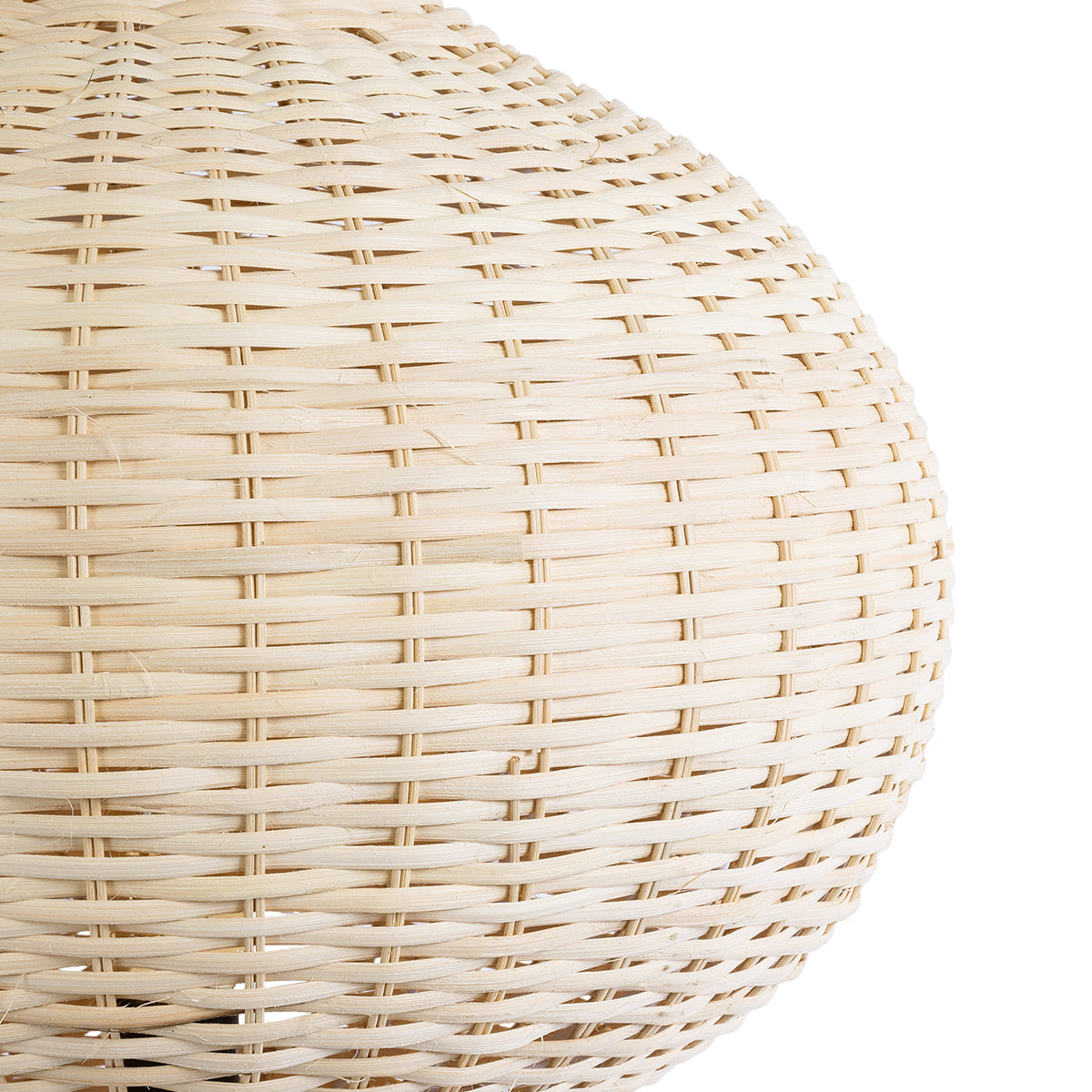 GloboStar® ALADDIN 02051 Boho Επιδαπέδιο Φωτιστικό Μονόφωτο 1 x E27 AC220-240V IP20 - Φ50 x Υ150cm - Μπεζ Μπαμπού Πλέγμα - 5 Χρόνια Εγγύηση - ledmania.gr