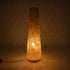GloboStar® MAMIZU 02109 Boho Επιδαπέδιο Φωτιστικό Μονόφωτο 1 x E27 AC220-240V IP20 - Φ28 x Υ93cm - Μπεζ Ξύλινο Ρατάν Πλέγμα - 5 Χρόνια Εγγύηση - ledmania.gr