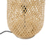 GloboStar® MAMIZU 02109 Boho Επιδαπέδιο Φωτιστικό Μονόφωτο 1 x E27 AC220-240V IP20 - Φ28 x Υ93cm - Μπεζ Ξύλινο Ρατάν Πλέγμα - 5 Χρόνια Εγγύηση - ledmania.gr