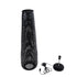 GloboStar® MAMIZU 02110 Boho Επιδαπέδιο Φωτιστικό Μονόφωτο 1 x E27 AC220-240V IP20 - Φ28 x Υ93cm - Μαύρο Ξύλινο Ρατάν Πλέγμα - 5 Χρόνια Εγγύηση - ledmania.gr