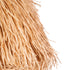 GloboStar® GUADELOUPE 02155 Boho Κρεμαστό Φωτιστικό Οροφής Μονόφωτο 1 x E27 AC220-240V IP20 - Φ70 x Υ45cm - Καφέ Φυσική Ράφια Νήμα Πλέγμα Καμπάνα - 5 Χρόνια Εγγύηση - ledmania.gr