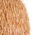 GloboStar® GUADELOUPE 02156 Boho Κρεμαστό Φωτιστικό Οροφής Μονόφωτο 1 x E27 AC220-240V IP20 - Φ120 x Υ100cm - Καφέ Φυσική Ράφια Νήμα Πλέγμα Καμπάνα - 5 Χρόνια Εγγύηση - ledmania.gr