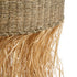 GloboStar® SAINTLUCIA 02161 Boho Κρεμαστό Φωτιστικό Οροφής Μονόφωτο 1 x E27 AC220-240V IP20 - Φ66 x Υ120cm - Χακί Σχοινί με Μπεζ Φυσική Ράφια Νήμα Πλεγμα Καμπάνα - 5 Χρόνια Εγγύηση - ledmania.gr