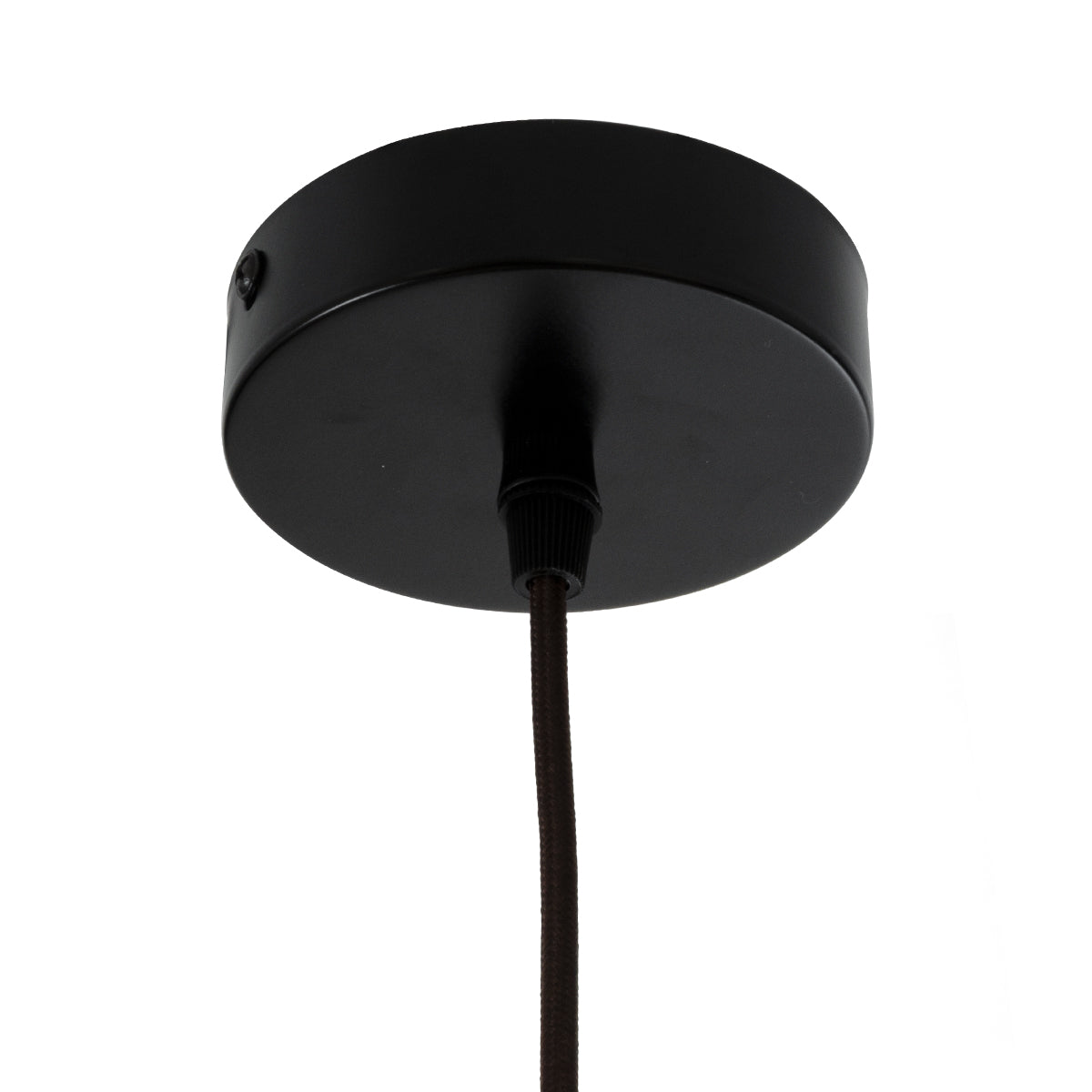 GloboStar® MIHIRO 02173 Boho Κρεμαστό Φωτιστικό Οροφής Μονόφωτο 1 x E27 AC220-240V IP20 - Φ32 x Υ56cm - Καφέ Σκούρο Ξύλινο Πλέγμα - 5 Χρόνια Εγγύηση - ledmania.gr