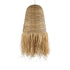 GloboStar® NEPAL 02190 Boho Κρεμαστό Φωτιστικό Οροφής Μονόφωτο 1 x E27 AC220-240V IP20 - Φ60 x Υ120cm - Μπεζ Φυσική Ράφια Νήμα Πλέγμα Καμπάνα - 5 Χρόνια Εγγύηση - ledmania.gr