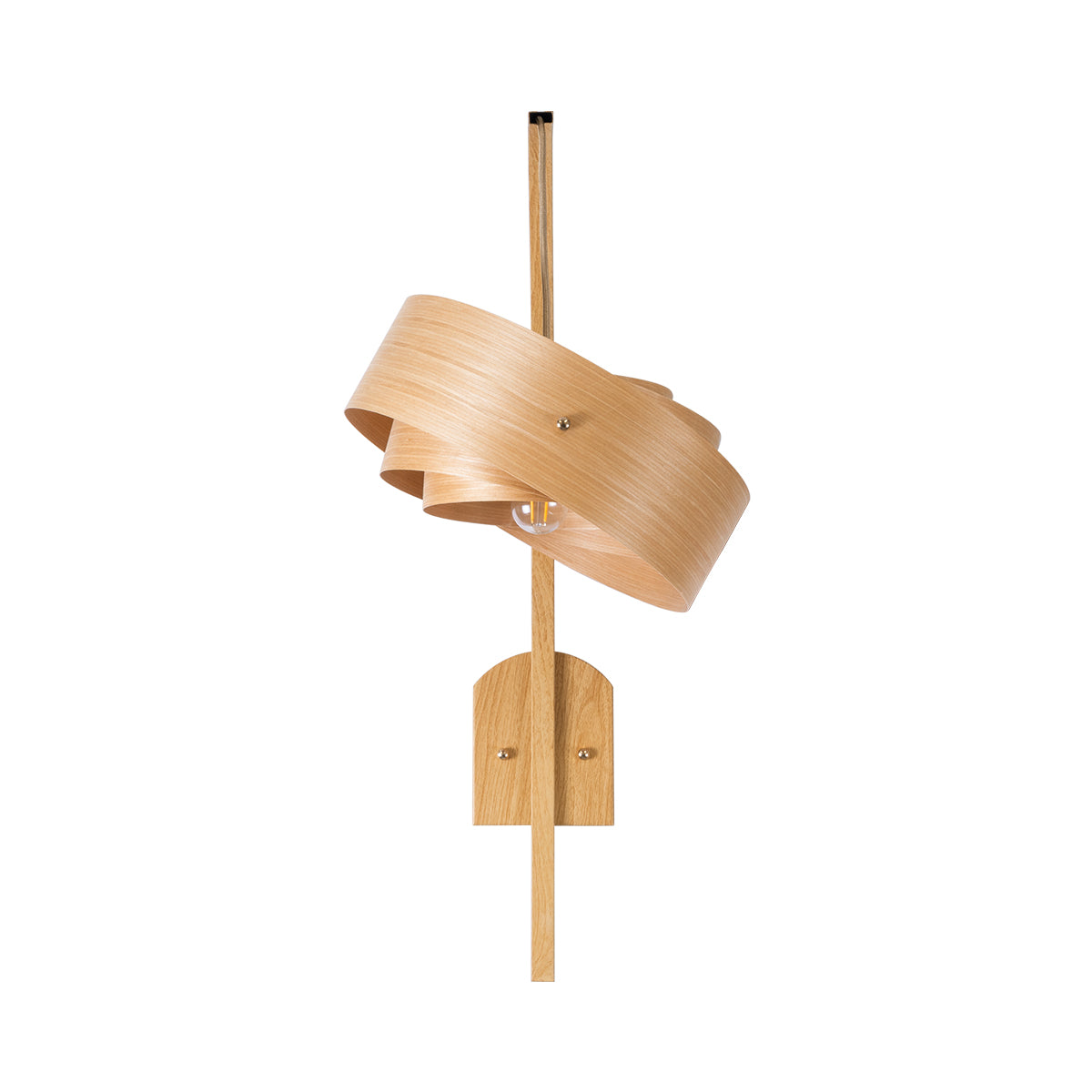 GloboStar® KALAMA 02223 Boho Φωτιστικό Τοίχου - Απλίκα Μονόφωτο 1 x E27 AC220-240V IP20 - Μ30 x Π40 x Υ70cm - Μπεζ Ξύλινο Μπαμπού Πλέγμα - 5 Χρόνια Εγγύηση - ledmania.gr