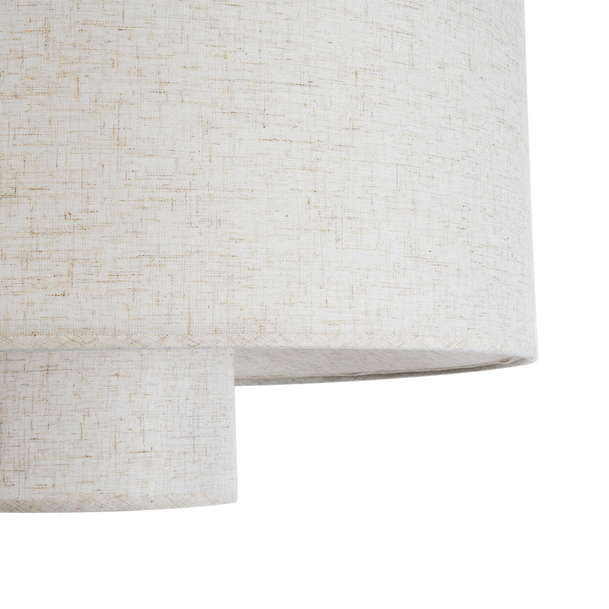 GloboStar® KATHMANDU 02226 Boho Κρεμαστό Φωτιστικό Οροφής Μονόφωτο 1 x E27 AC220-240V IP20 - Φ48 x Υ27cm - Λευκό Ύφασμα Καμπάνα - 5 Χρόνια Εγγύηση - ledmania.gr