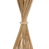 GloboStar® PORTONOVO S-02276 Boho Επιδαπέδιο Φωτιστικό Μονόφωτο 1 x E27 AC220-240V IP20 - Φ35 x Υ165cm - Μπεζ Ξύλινο Πλέγμα - 5 Χρόνια Εγγύηση - ledmania.gr