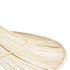 GloboStar® PALERMO 02311 Boho Κρεμαστό Φωτιστικό Οροφής Μονόφωτο 1 x E27 AC220-240V IP20 - Φ160 x Υ45cm - Μπεζ Ξύλινο Μπαμπού Πλέγμα - 5 Χρόνια Εγγύηση - ledmania.gr