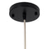 GloboStar® PRAIA 02317 Μοντέρνο Κρεμαστό Φωτιστικό Οροφής Μονόφωτο 1 x E27 AC220-240V IP20 - Φ25 x Υ145cm - Μπεζ Λευκό Λεπτό Φύλλο Ξύλου Πλέγμα - 5 Χρόνια Εγγύηση - ledmania.gr