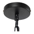 GloboStar® ELDORA 10001014 Vintage Industrial Κρεμαστό Φωτιστικό Οροφής Μονόφωτο Μαύρο Μεταλλικό με Μπεζ Σχοινί Φ13 x Y30cm - ledmania.gr