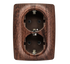 PRIME ΠΡΙΖΑ ΣΟΥΚΟ ΑΣΦΑΛΕΙΑΣ 2x2P+E 16A 250VAC IP20 ΞΥΛΟ - ledmania.gr