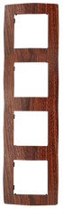 PRIME ΠΛΑΙΣΙΟ 4 ΘΕΣΕΩΝ IP20 ΞΥΛΟ - ledmania.gr
