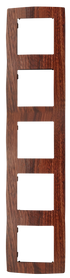PRIME ΠΛΑΙΣΙΟ 5 ΘΕΣΕΩΝ IP20 ΞΥΛΟ - ledmania.gr