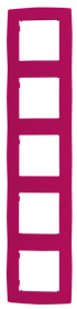 PRIME ΠΛΑΙΣΙΟ 5 ΘΕΣΕΩΝ IP20 ΡΟΖ - ledmania.gr