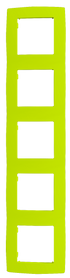 PRIME ΠΛΑΙΣΙΟ 5 ΘΕΣΕΩΝ IP20 ΛΑΧΑΝΙ - ledmania.gr