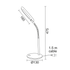 LED Φ/Σ ΓΡΑΦΕΙΟΥ 5W ΛΕΥΚΟ 4000Κ ΜΕ ΣΠΙΡΑΛ  230V Φ13XH47,5CM - ledmania.gr