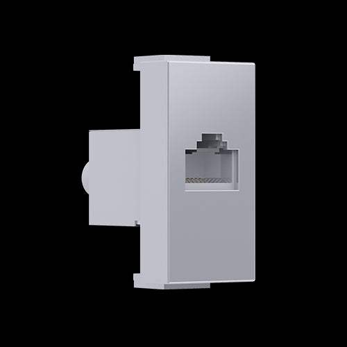 ^ MODYS ΠΡΙΖΑ ΤΗΛΕΦΩΝΟΥ ΑΣΗΜΙ  1 ΣΤ. RJ11 CAT3 IP20 - ledmania.gr