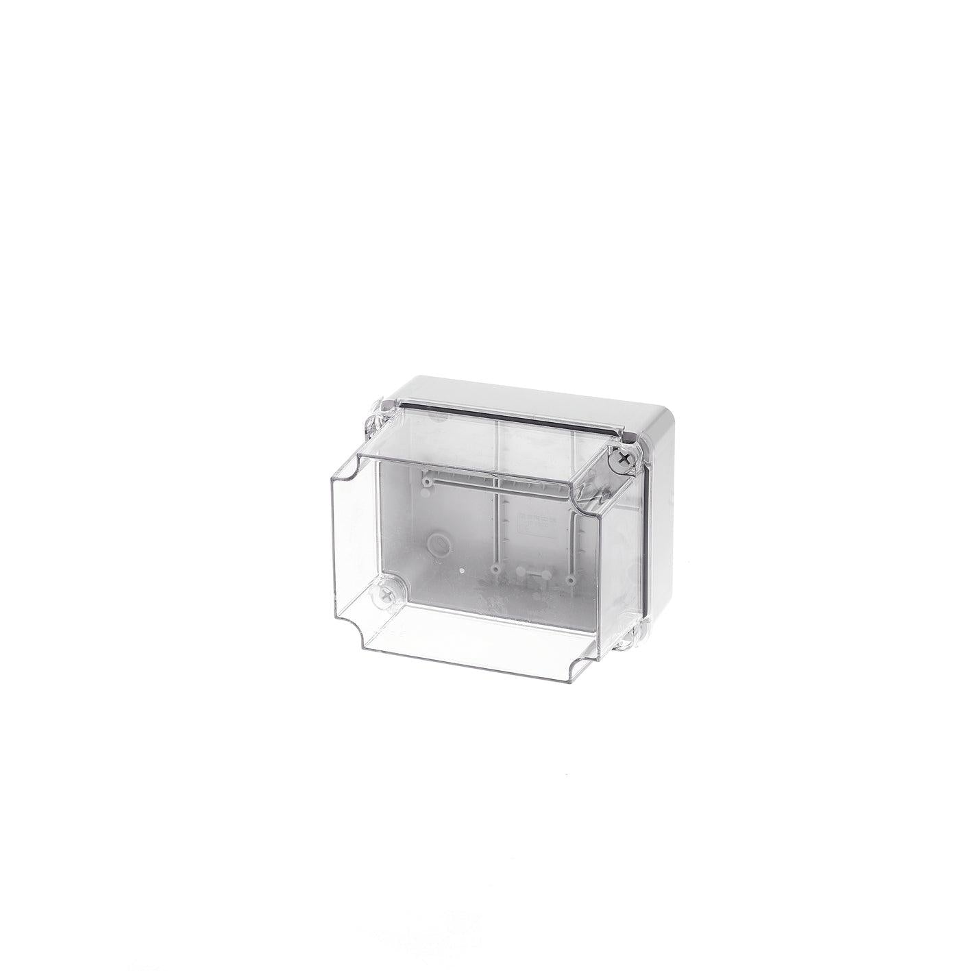 190X140X140 SURF BOX TRANSARENT LID IP65 - ledmania.gr