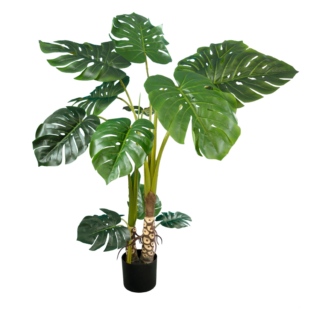 GloboStar® Artificial Garden MONSTERA 20004 Τεχνητό Διακοσμητικό Φυτό Μονστέρα Υ140cm