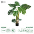 GloboStar® Artificial Garden MONSTERA 20004 Τεχνητό Διακοσμητικό Φυτό Μονστέρα Υ140cm