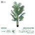 GloboStar® Artificial Garden ARECA PALM TREE 20013 Τεχνητό Διακοσμητικό Φυτό Φοινικόδεντρο Αρέκα Υ210cm