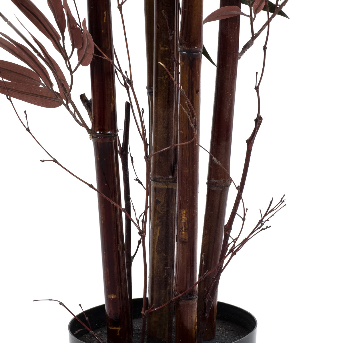 GloboStar® Artificial Garden BLOODLEAF BAMBOO 20039 Τεχνητό Διακοσμητικό Φυτό Αιματόφυλλο Μπαμπού Υ170cm