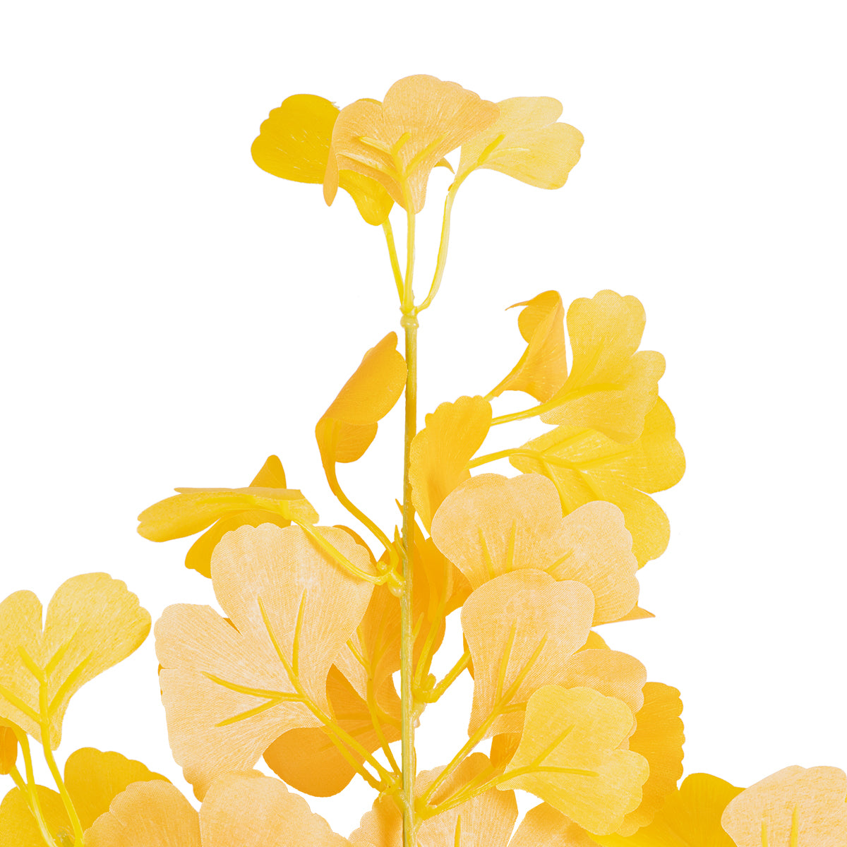 GloboStar® Artificial Garden GINKGO BRANCH 20260 Τεχνητό Διακοσμητικό Κλαδί Γκίγκο Π22 x Υ80cm - ledmania.gr