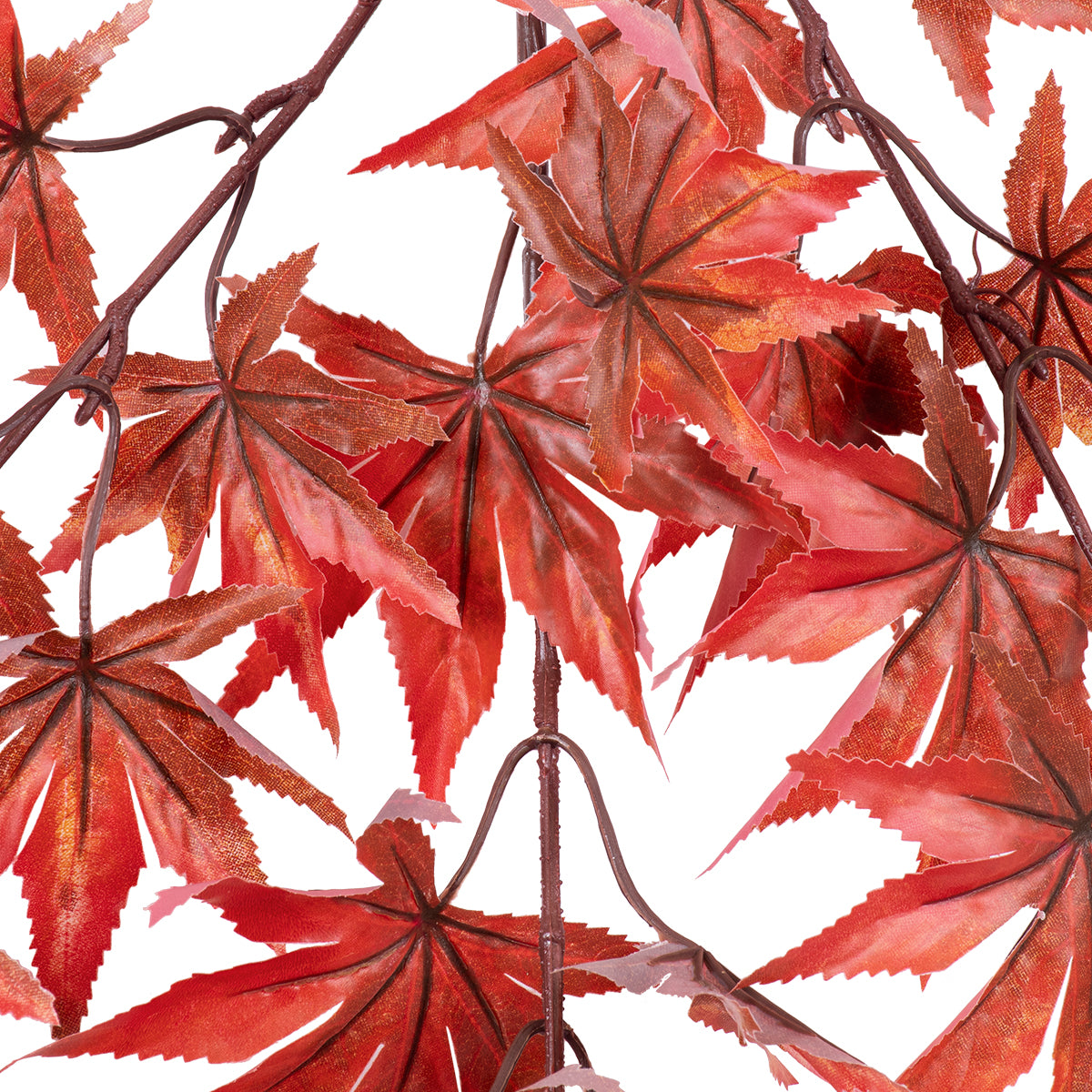 GloboStar® Artificial Garden MAPLE BRANCH 20263 Τεχνητό Διακοσμητικό Κλαδί Σφένδαμου Π25 x Υ90cm - ledmania.gr