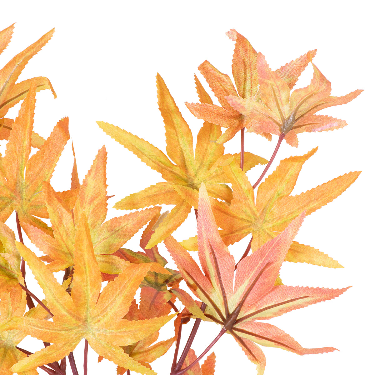 GloboStar® Artificial Garden MAPLE BRANCH 20264 Τεχνητό Διακοσμητικό Κλαδί Σφένδαμου Π25 x Υ90cm - ledmania.gr