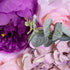 GloboStar® Artificial Garden AMBROSIA 20265 Τεχνητό Διακοσμητικό Πάνελ Λουλουδιών - Κάθετος Κήπος σύνθεση Αμβροσία Μ50 x Π50 x Υ9cm