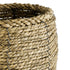 GloboStar® Artificial Garden THASOS 20295 Διακοσμητικό Πλεκτό Καλάθι - Κασπώ Γλάστρα - Flower Pot Μπεζ Φ18 x Υ24cm - ledmania.gr