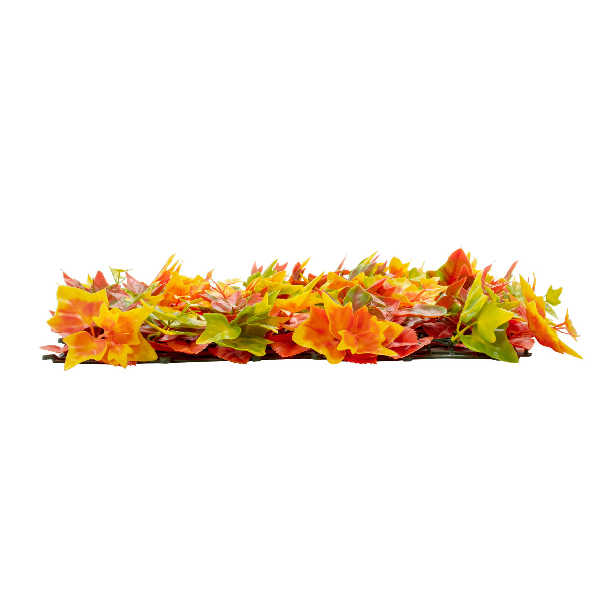 GloboStar® Artificial Garden AUTUMN MAPLE 20349 Τεχνητό Διακοσμητικό Πάνελ Φυλλωσιάς - Κάθετος Κήπος σύνθεση Φθινοπωρινός Σφένδαμος Μ50 x Π50 x Υ10cm - ledmania.gr