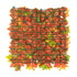GloboStar® Artificial Garden AUTUMN MAPLE 20349 Τεχνητό Διακοσμητικό Πάνελ Φυλλωσιάς - Κάθετος Κήπος σύνθεση Φθινοπωρινός Σφένδαμος Μ50 x Π50 x Υ10cm - ledmania.gr